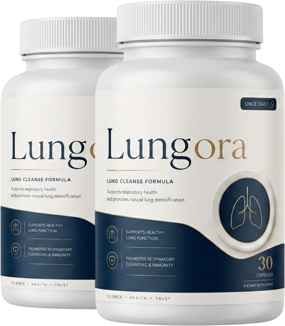 Lungora supplement bottles